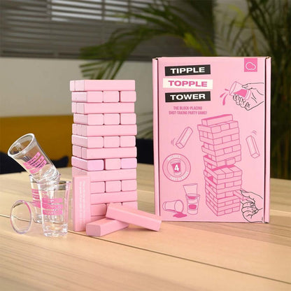 Tipple Topple Tower Party Game