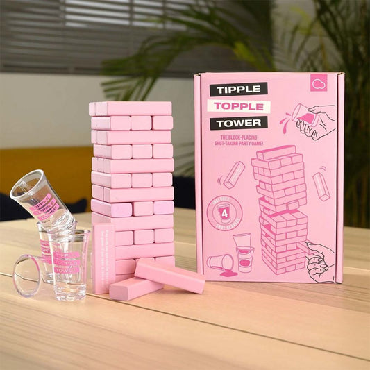 Tipple Topple Tower Party Game