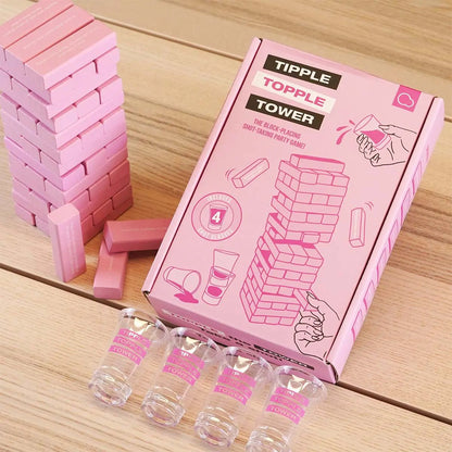 Tipple Topple Tower Party Game